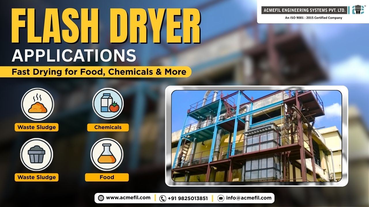 Applications of Flash Dryers