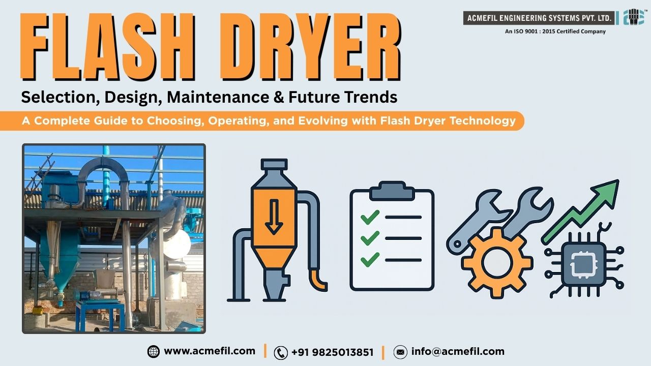 Discover everything you need to know about selecting, designing, and maintaining flash dryer systems. Learn about components, troubleshooting, comparison with other drying methods, and upcoming innovations in flash drying technology.