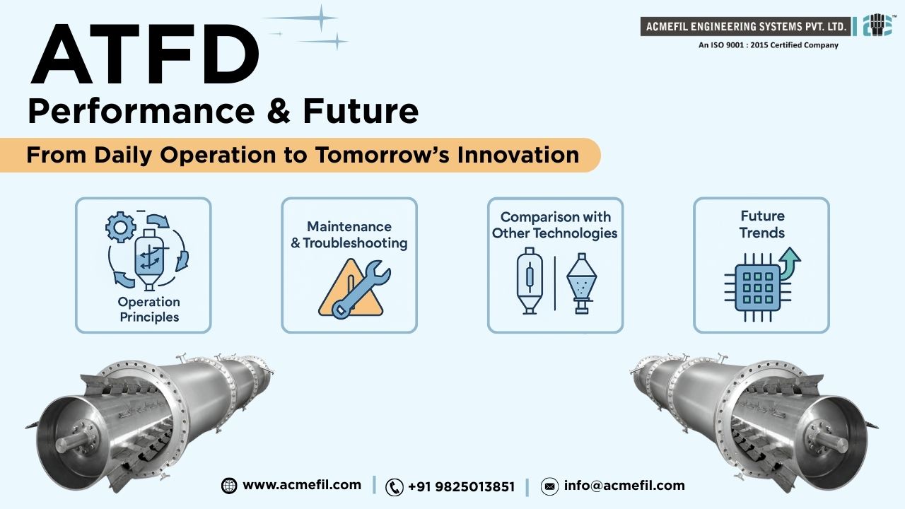 Agitated Thin Film Dryers (ATFD): Operating Principles, Maintenance, Comparisons & Future Trends