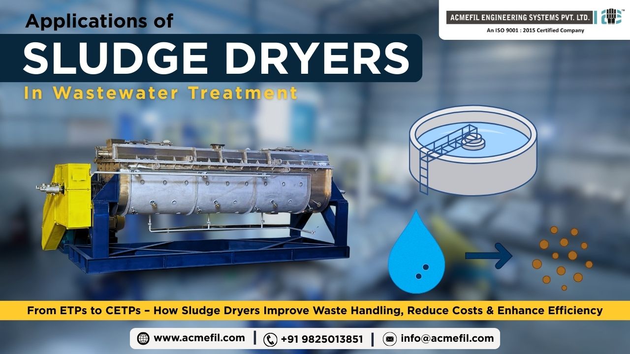 Applications of Sludge Dryers: Comprehensive Guide to Paddle Dryers in Wastewater Treatment