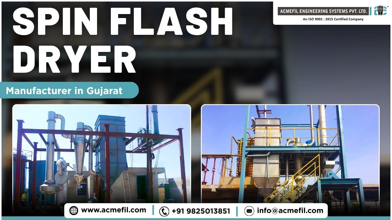 spin flash dryer manufacturers in gujarat